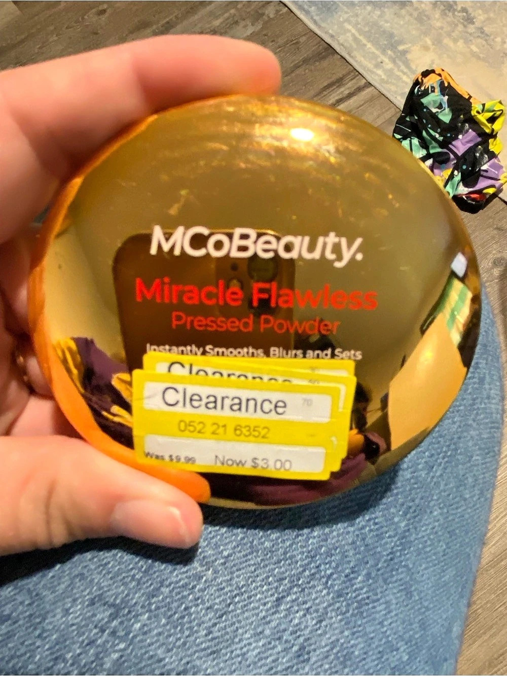 MCoBeauty Miracle Flawless Pressed Powder Pressed Powder Mocha NWT